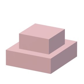 2 tier Square