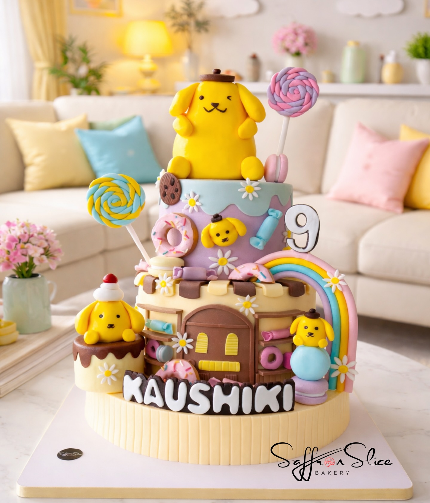 Pompurin Cake