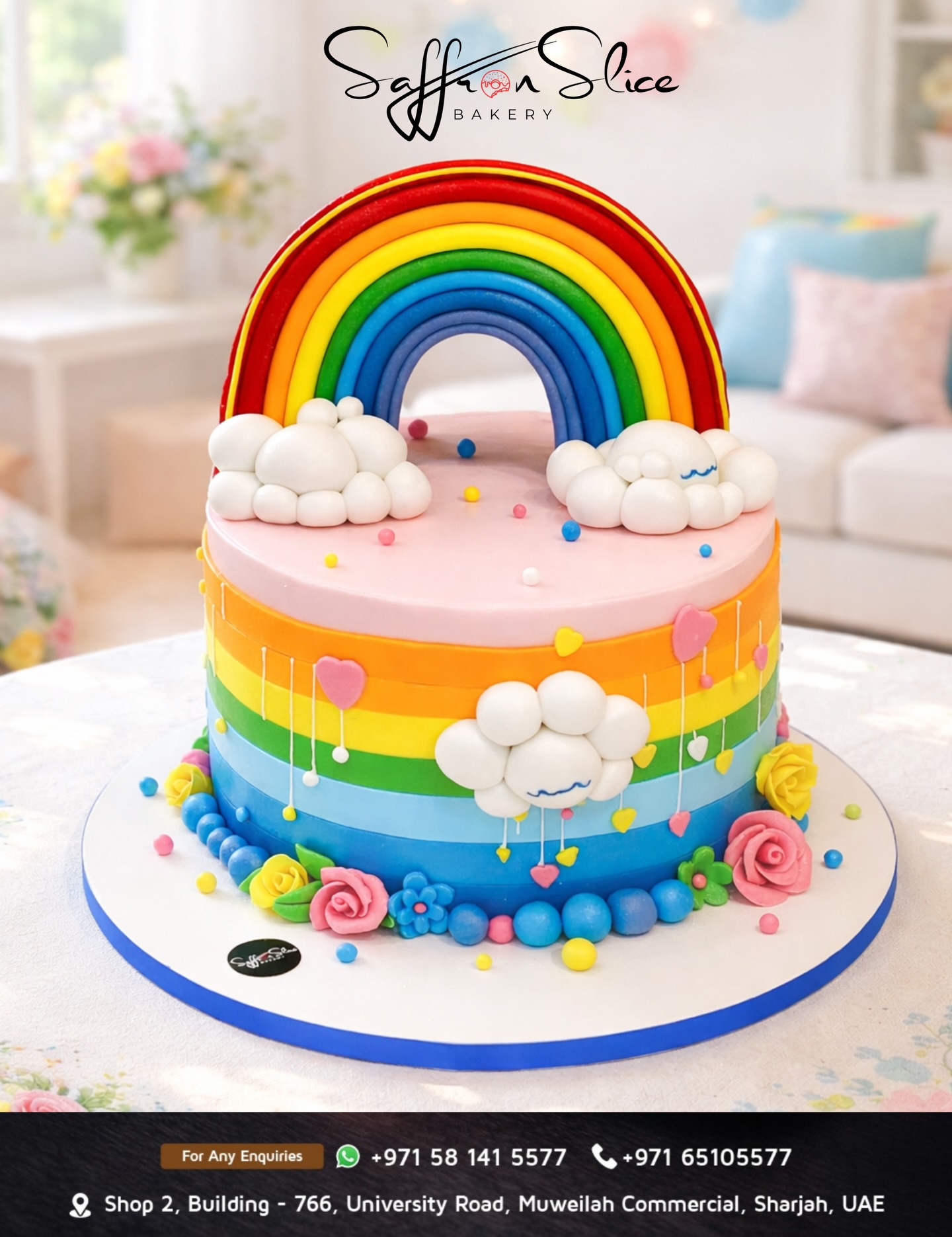 Rainbow Cake